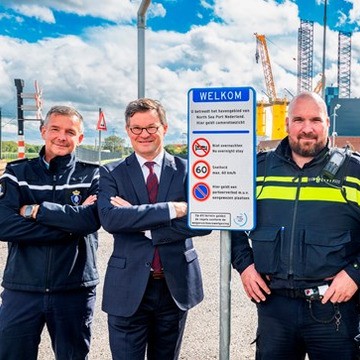 Drie kilometer slim hekwerk in Vlissingen is nieuwe stap in bestrijding criminaliteit in North Sea Port